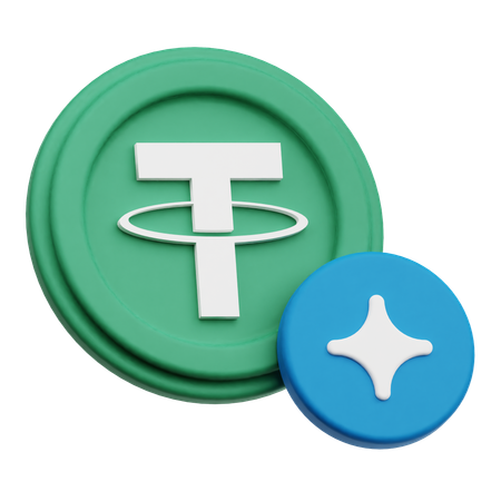 Tether  3D Icon