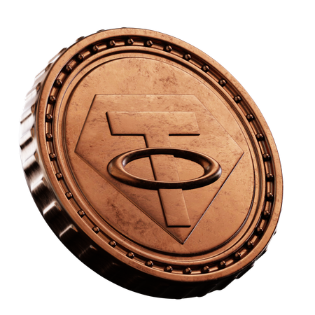 Tether  3D Icon