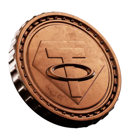 Tether  3D Icon