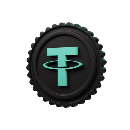 Tether  3D Icon