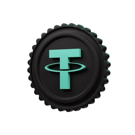 Tether  3D Icon