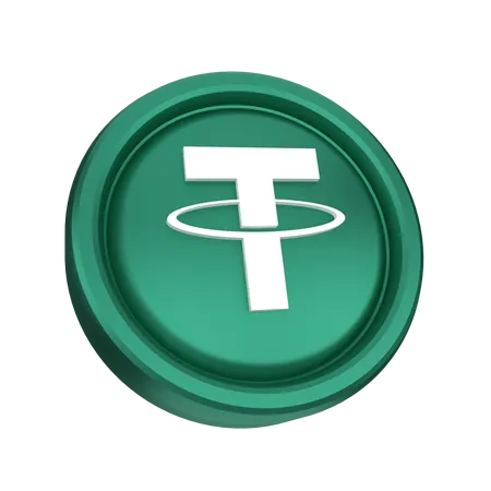 Tether  3D Icon