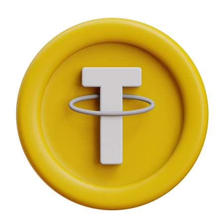 Tether  3D Icon