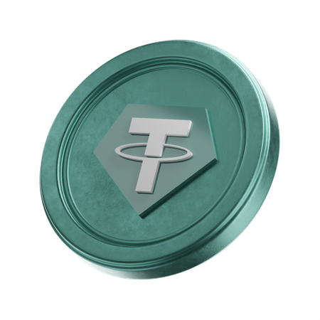 Tether  3D Icon