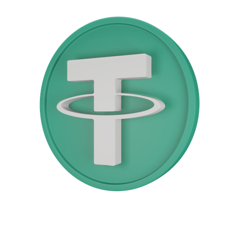 Tether  3D Icon