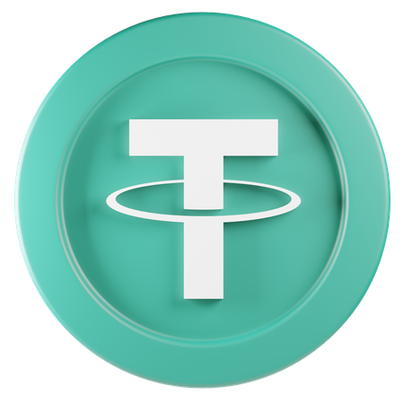 Tether  3D Icon