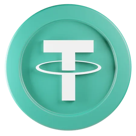 Tether  3D Icon