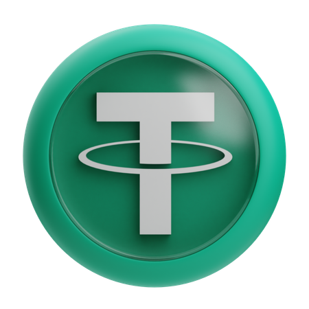 Tether  3D Icon