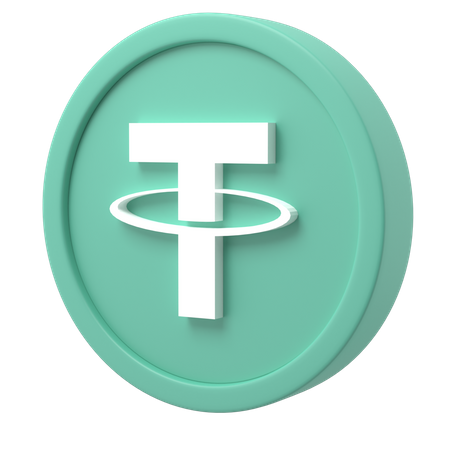 Tether  3D Icon