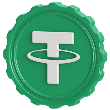 Tether  3D Icon
