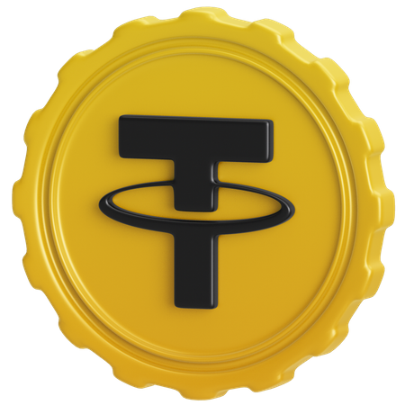 Tether  3D Icon