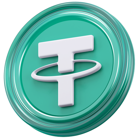 Tether  3D Icon