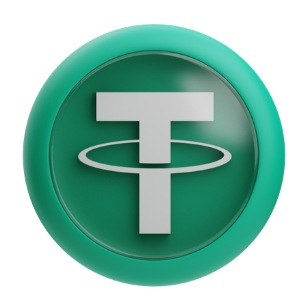 Tether  3D Icon
