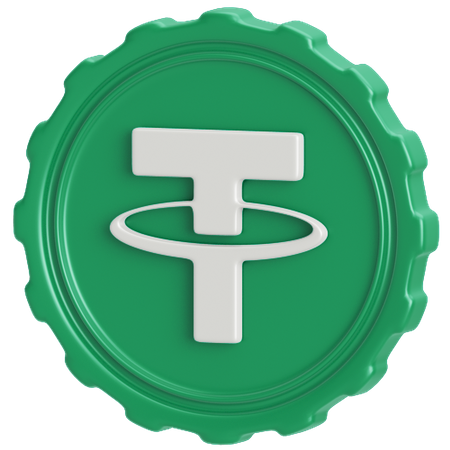Tether 3D Icon