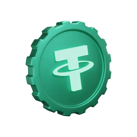 Tether  3D Icon