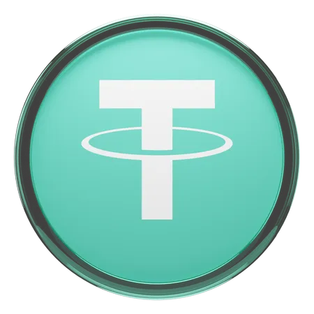 Tether 3D Icon