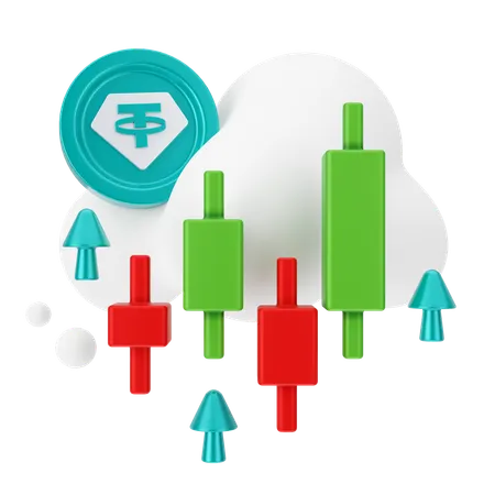 Tether analysis  3D Icon