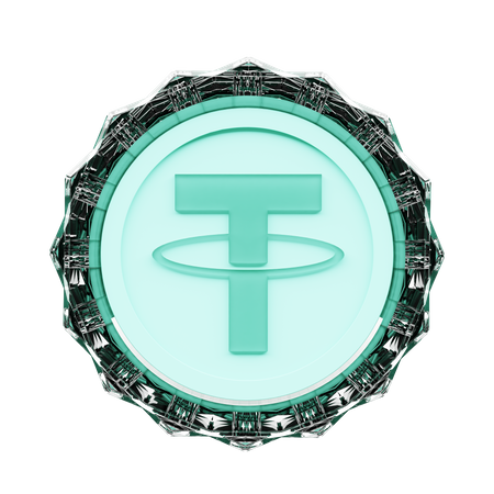 Tether Crypto  3D Icon