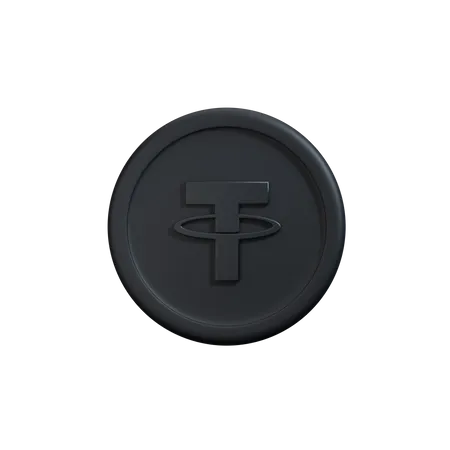 Tether crypto coin  3D Icon