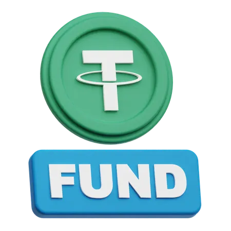 Tether Fund  3D Icon