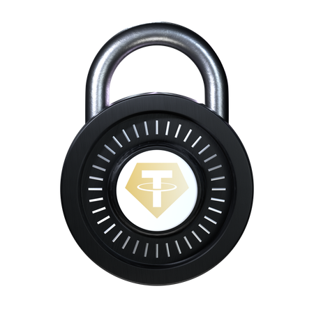 Tether Gold  3D Icon