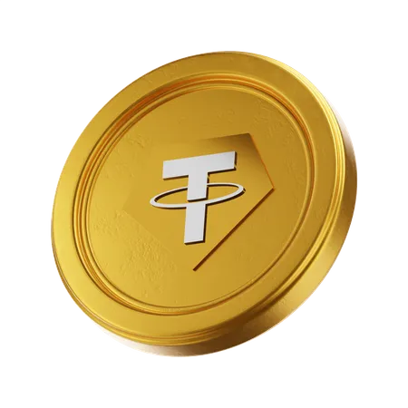 Tether Gold  3D Icon