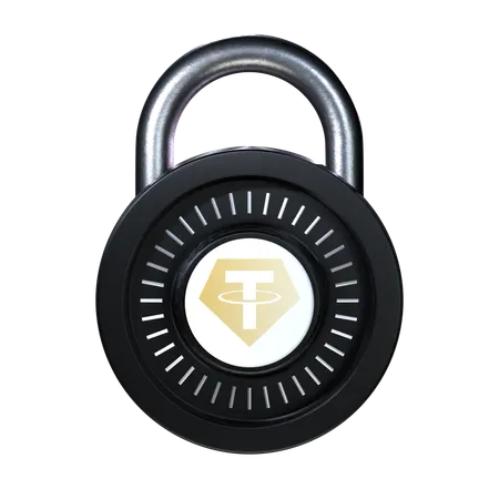 Tether Gold  3D Icon