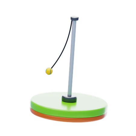 Tetherball  3D Icon