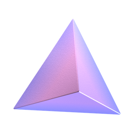 Tetrahedron  3D Icon