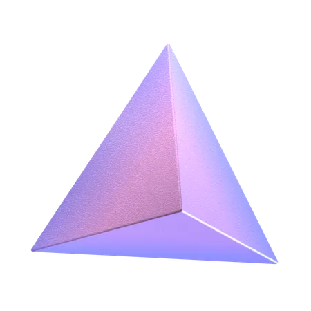Tetrahedron  3D Icon