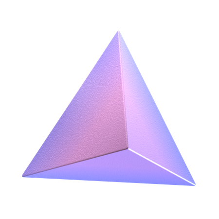 Tetrahedron  3D Icon