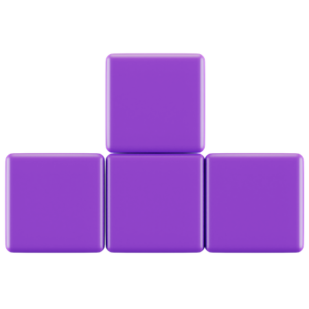 Tetris  3D Icon