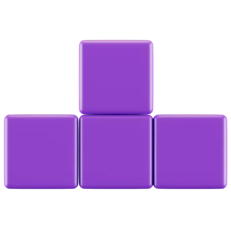 Tetris  3D Icon