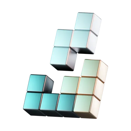 Tetris  3D Icon