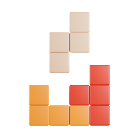 Tetris  3D Icon