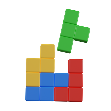 Tetris  3D Icon