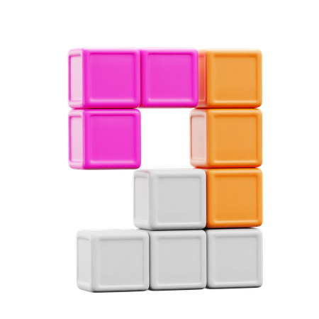 Tetris  3D Icon