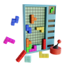 tetris 3d logos