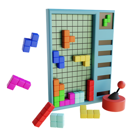 Tetris-Spiel  3D Icon