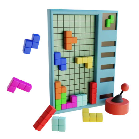 Tetris-Spiel  3D Icon