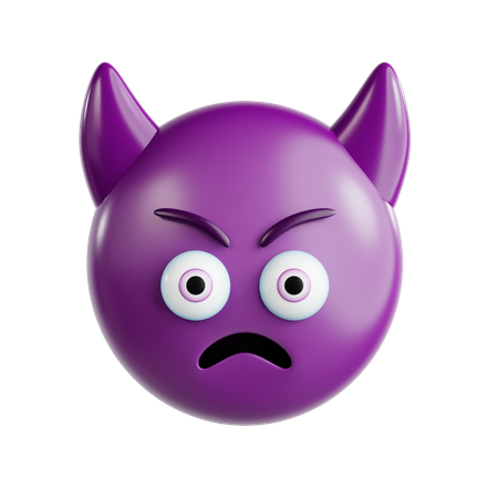 Teufel Emoji  3D Icon