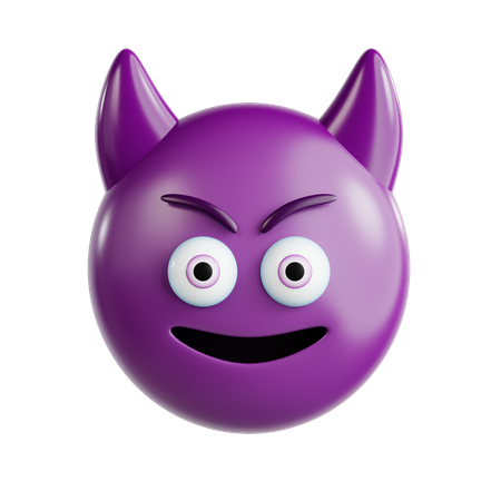 Teufel Emoji  3D Icon