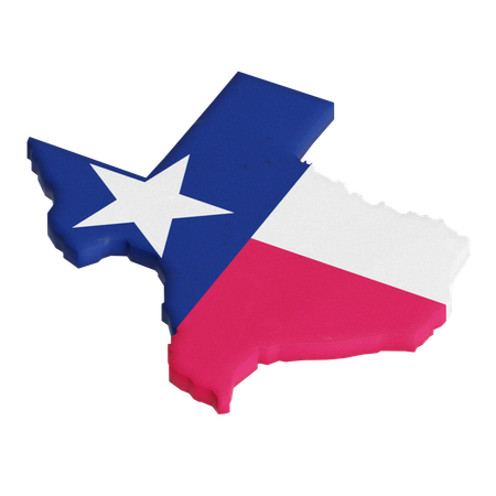 Texas  3D Icon