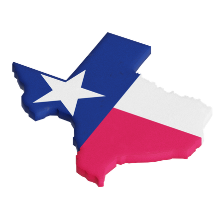 Texas  3D Icon