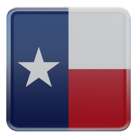 Texas-Flagge  3D Flag