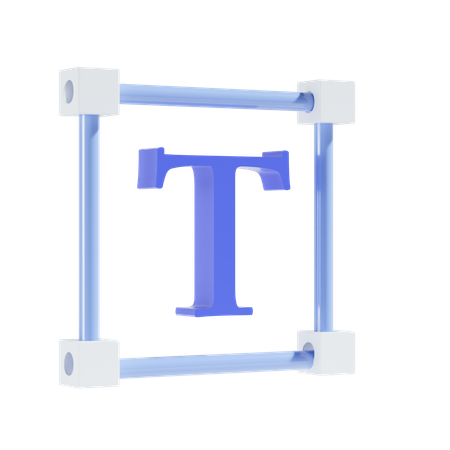 Text  3D Icon