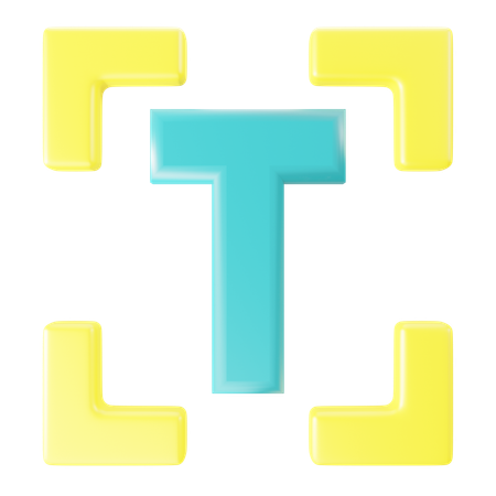 Text  3D Icon