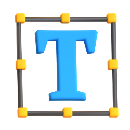 Text  3D Icon