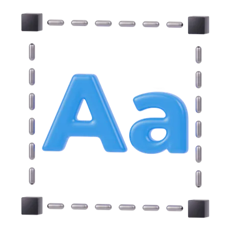 Text  3D Icon