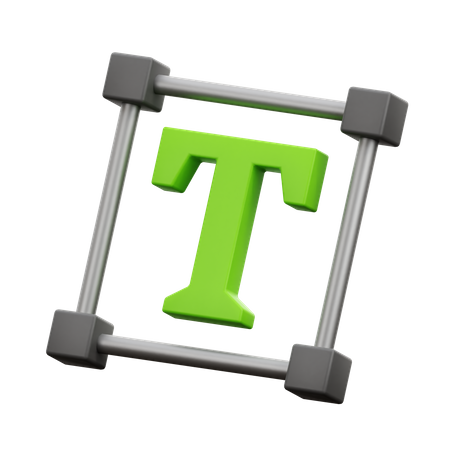 Text  3D Icon